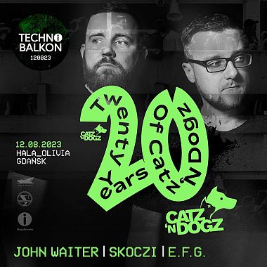 Catz n Dogz 20 lat I Techno Balkon 120823. 