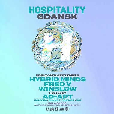 HOSPITALITY GDAŃSK * HYBRID MINDS I FRED V I WINSLOW I AD-APT 