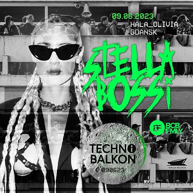 Stella Bossi w Gdańsku I Techno Balkon 090223. 